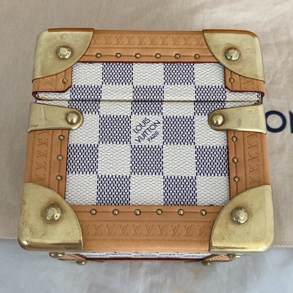 LOUIS Vuitton Damier Azur Coffret Merveilles PM - Picture 8 of 14